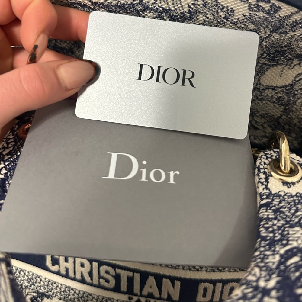 Dior Monochrome Lady D-Lite Handbag - Picture 4 of 6